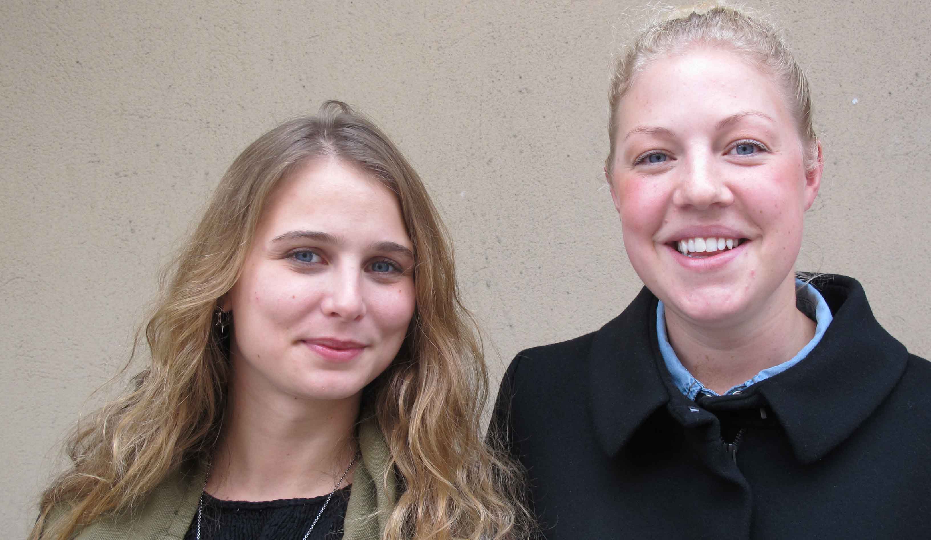 Josefin Ambring och Kajsa Davidsson