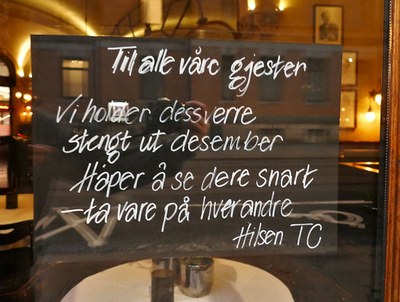 Theatercafeen skilt