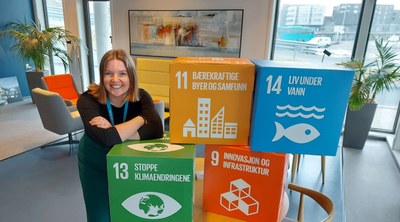 Ingvild Wang med bokser