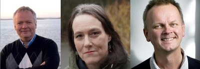 Tre rapportförfattare