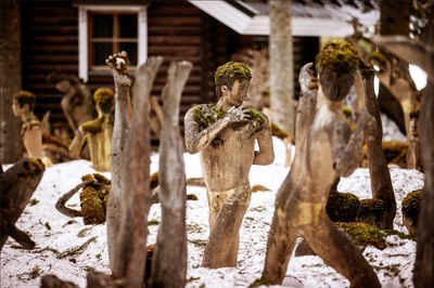 Yoga skulptur 1