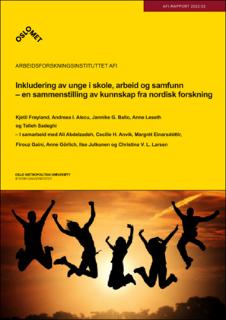 AFI-rapport Inkludering av unge