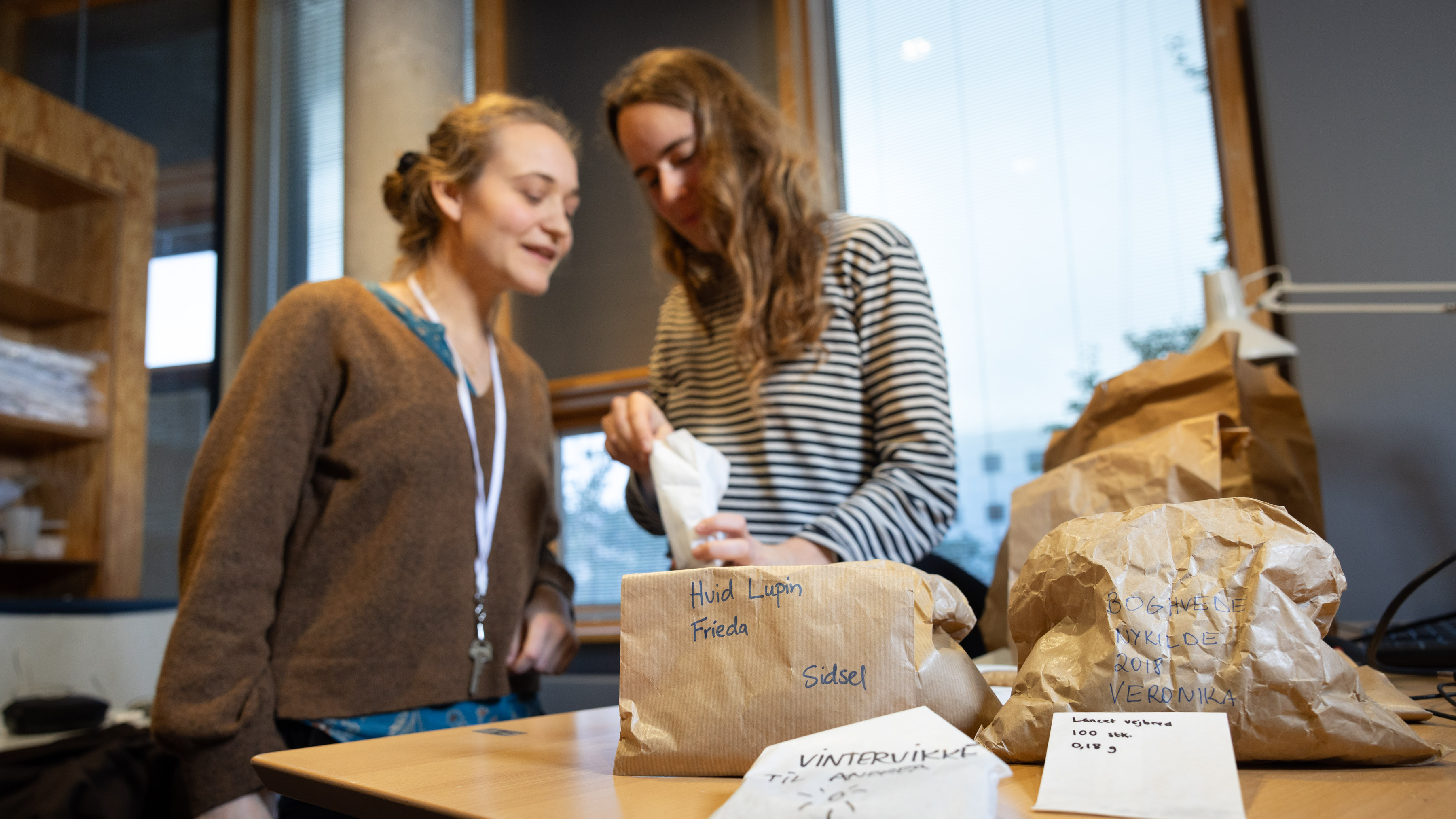 Andrea Topsøe Sloth og Maia Vial, Foto: Tomas Bertelsen