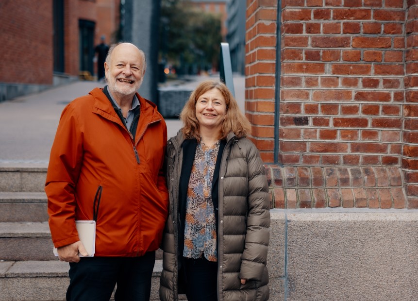 Björn Lindahl och Elisabeth Nørgaard