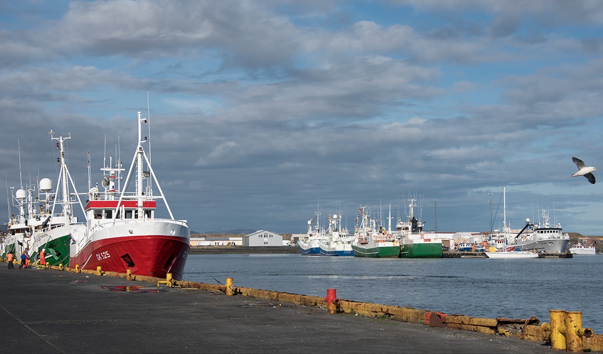 Havnen i Grindavik