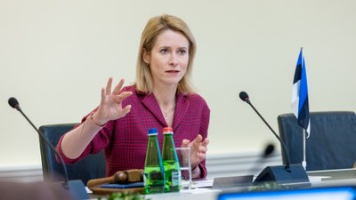 Kaja Kallas, statsminister Estland