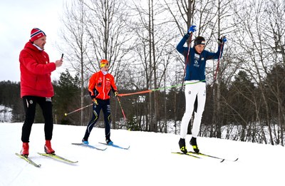 Kristine Stavås Skistad og Lage Sofienlund