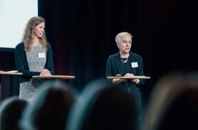 Siri Yde Aksnes og Cathrine Egeland