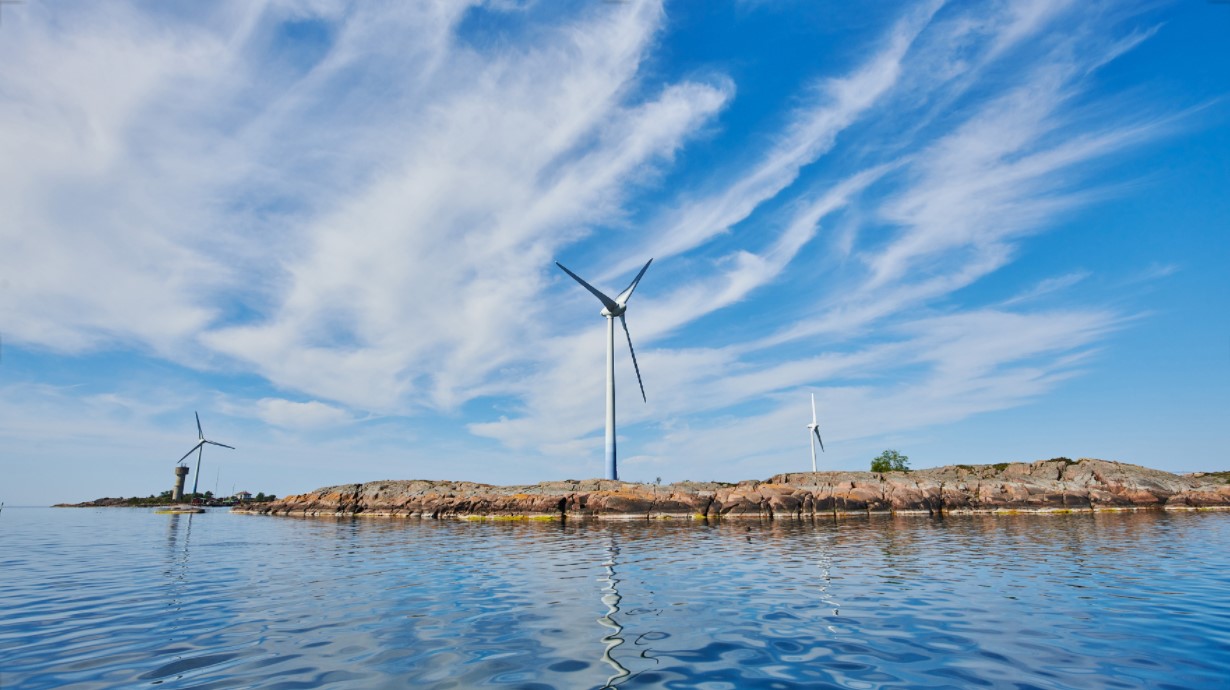 Vindkraft på land på Åland