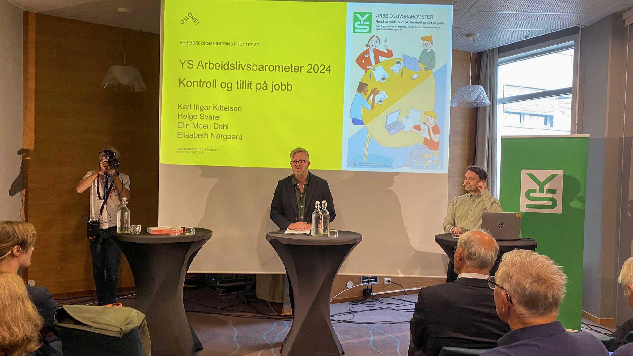 YS, Arbeidslivsbarometer, 2024,  presentasjon