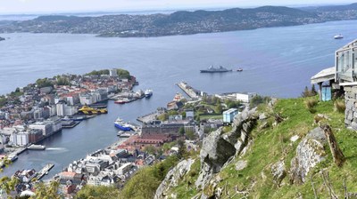 Fløyen-biene på kanten, foto:  Line Scheistrøen