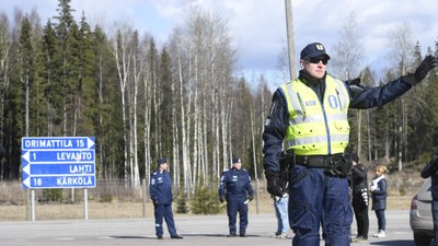 Fri rörlighet offrades för att skydda Finlands befolkning